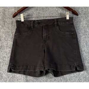 d.jeans Women's black Cotton Blend‎ Shorts Size 6
